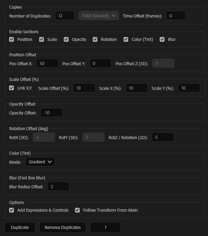 Layer Duplicator screenshot 1
