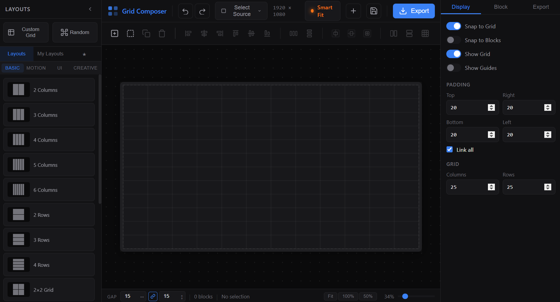 Grid Composer screenshot 1
