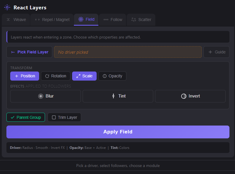 React Layers screenshot 2