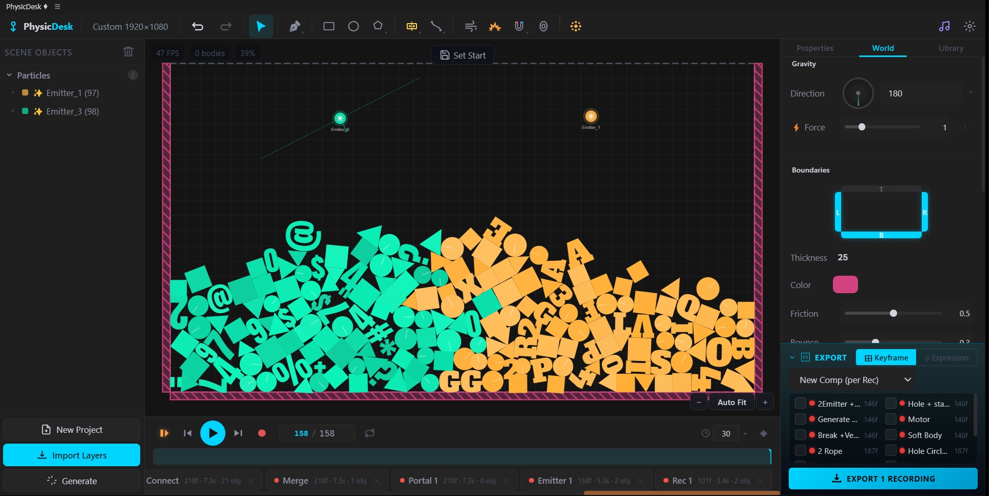PhysicDesk screenshot 2