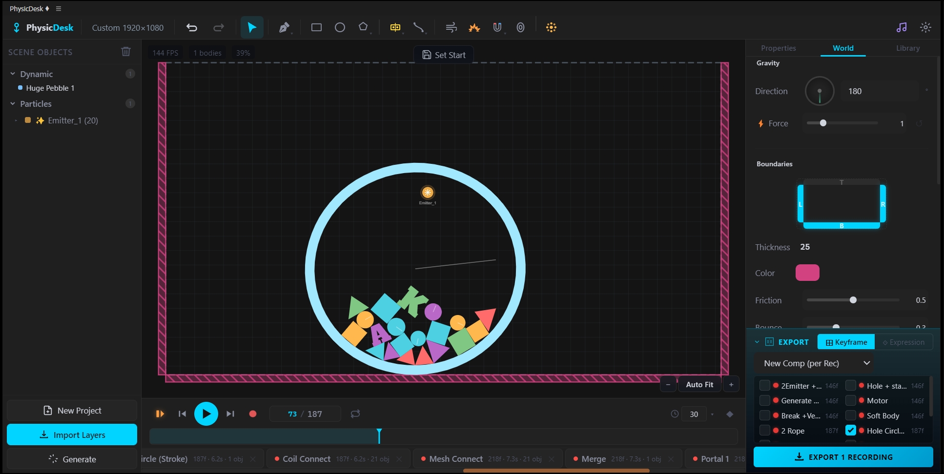 PhysicDesk screenshot 3