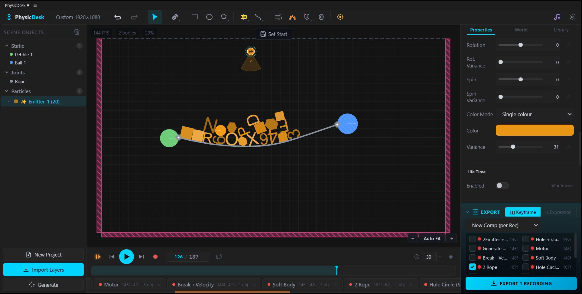 PhysicDesk screenshot 4